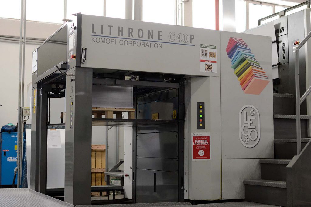 Komori G-Lithrone H-UV 840P | Legatoria Editoriale Giovanni Olivotto L.E.G.O. S.p.A. – https://www.legogroup.com